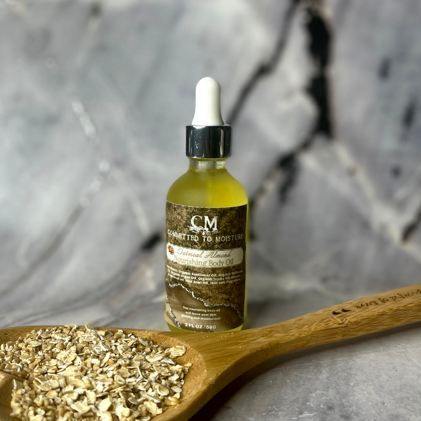 Oatmeal Almond Nourishing Body Oil