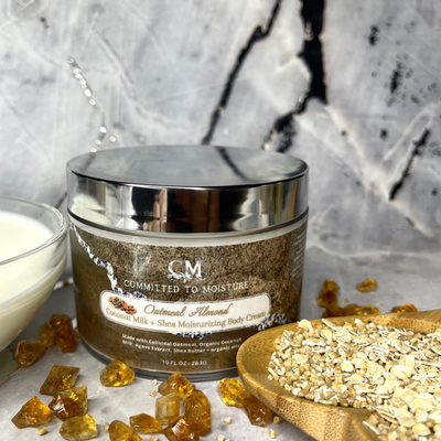 Oatmeal Almond + Coconut Milk + Shea Moisturizing Body Cream